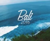Bali will always be close to my heart so here’s a video I’ve created to share with you our experience through my lens.nnMusic: Nomyn - Dreamcatchern(Watch in HD)nnCamera: Canon 700D, DJI OsmonLens: Canon 50mm 1.8 STMnnWant to travel to Bali? A few tips below…nnTransportation:n• Philippine Airlines and Cebu Pacific Air fly to Bali from Manila direct. If you’re lucky enough, you can score some affordable low airfare tickets when they are on sale. I got mine for Php3,000+ RT during a CebP