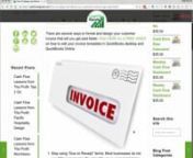 Peace, love and cash!nnhttps://cashflowsignals.comnnhttps://cashflowsignals.com/free-tools/ FREE VIDEO on how to edit your invoice templates in QuickBooks desktop and QuickBooks Online.nn1. Stop using “Due on Receipt” terms. Most businesses do not pay bills upon receipt. So using this as your payment terms really provides no due date at all, and you’ve now let the customer decide when to pay you.nn2. Stop using “Net 30” terms if you want the customer’s payment in your bank account in