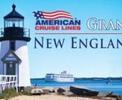Discover the majestic seafaring heritage of coastal towns and quaint island villages on the 10-night Grand New England cruise. Your elegant small ship will dock in the heart of each historic harbor, amidst working boats and luxurious private yachts. Steps away you&#39;ll find whaling and maritime museums, scenic bluffs, beaches, cobblestone streets and unique shops. New in 2017, American Constellation is uniquely designed to navigate the inland waterways of the East Coast. The well appointed ship br