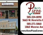 Ken’s Pizza Corner serves two areas in the Rochester area, West Henrietta and Brighton, and has been for over 20 years. Ken’s authentic pizzeria serves a variety of foods including pizza, wings, subs, calzones, wraps, fish fry, stromboli, and pasta. Ken’s pizza is affordable and delicious. There are many options available depending on what type of pizza or specialty pizza you want to order. If you are not in a pizza mood, Ken’s has a variety of other Italian dishes to make your taste bud