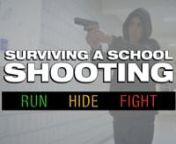 Surviving A School Shooting - Run, Hide, Fight from run hide fight