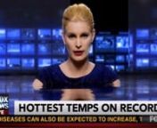 Fox News rejects parody ad about climate denial.nnSatirical Ad Shows Fox Anchor Slowly Submerged While Reporting Weather DisastersnnWASHINGTON, D.C. – A new, humorous television ad criticizing Fox News for its notorious climate science denial and distortion has been rejected for broadcast by the network.nnThe ad was to debut on Fox News during the Republican Convention. It shows a female mock Fox News anchor slowly submerged under rising waters as she reports on the kind of weather disasters t