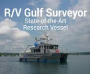 Research Associate Professor Emeritus Lee Alexander gives a tour of CCOM&#39;s new research vessel, the Gulf Surveyor.