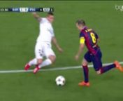 Andres Iniesta vs Paris Saint-Germain (Home) with English Commentary 14-15 HD 720p by @FCBarcelona_A7. nnhttp://www.twitter.com/fcbarcelona_a7nn21/04/2015: FC Barcelona 2-0 PSG (Neymar 14&#39;, 34&#39;)nnCopyright Disclaimer Under Section 107 of the Copyright Act 1976, allowance is made for -fair use- for purposes such as criticism, comment, news reporting, teaching, scholarship, and research. Fair use is a use permitted by copyright statute that might otherwise be infringing. Non-profit, educational or