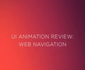 I’m back with another UI animation review episode. This time I&#39;m reviewing five examples of sites that use animation well in their navigation. We&#39;ve got animation that helps keep you oriented, animation that works well even with keyboard controls, animation that fits in thanks to consistent art direction and more. There’s so much to talk about with navigation and animation, I might need to do a part two later on!nnFull episode description: http://valhead.com/2015/03/10/screencast-ui-animatio