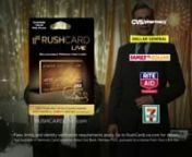 Visa Prepaid RushCard LIVE from rushcard live
