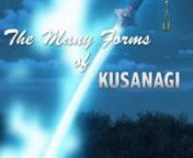 For this final project, I did research on Japanese swords in popular culture, more specifically references to the legendary blade Kusanagi. This project takes the varied footage of popular culture references to Kusanagi and compiles it into one action-oriented video. My attempt with this video is to closely and smoothly match cut scenes of the various references of Kusanagi as a sword, myth, character, and armor as much as possible.nnn*DISCLAIMERS*nTales of Symphonia is owned by Namco Tales Stud