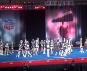This is Woodlands Elite&#39;s Large Junior Level 3 team, Bullets, competing at the NCA National Championship cheerleading competition at the Kay Bailey Hutchison Convention Center in Dallas, TX on 2/28/15. They were in 7th place out of 7 teams with a score of 94.4 after Day 1.They are from Oak Ridge North, TX.
