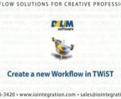 See how easy it can be to set up a workflow using Dalim Twist software.nnDALIM TWiST is a fully-automated premedia job processing system, designed to streamline the creation of a wide variety of file types as well as automate your internal production workflow processes. The industry’s first enterprise-level solution, DALIM TWiST is used by some of the industry’s most successful companies in fields such as publishing, advertising, catalogues, retail, government, medical, premedia and all type