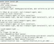 Screencast (ohne Ton) zeit die Cyrus IMAP Installation unter Debian Lenny. Vorgegangen wird anhand der Installations-Schritte der Datei README. Debian.simpleinstall (Paket cyrus-common-2.2) unter Debian 5.04nnHier ist die Liste der Kommandos:nn# Cyrus IMAP for Debian, Installations-Schritte gemäßn# README.Debian.simpleinstall.gz (Paket cyrus-common-2.2)n# unter Debian 5.04n#n# 1. Schritt - Installation der Paketenapt-get install postfixnapt-get install cyrus-common-2.2 cyrus-admin-2.2 cyrus-cl
