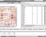 Describes how to take a DXF file of a multi-layer hybrid and produce an ANF (Ansoft Neutral File) that can then be brought into Ansoft Designer or Ansoft SI-Wave for simulation. We do this in two steps: first we convert the DXF into Gerber; then we use the Gerber of the conductors and drills to produce the ANF using NETEX-G. This works for DXF files produced by AutoCAD and also for DXF produced by other layout tools such as MicroStation.
