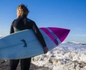 Bianca Valenti, 29, talks about big wave surfing as she heads from her home in San Francisco to surf Mavericks in Half Moon Bay on the eve of the Wickr women&#39;s big wave multimedia event.nnVideo by Sachi CunninghamnnMusic: Podington Bear,