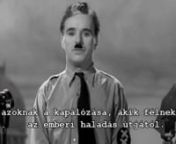 This is a two-minute part from the movie, The Great Dictator. nAn inspiring scene where You can experience how a transformational leader can generate hope. ( :