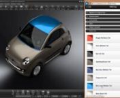 Real-time configurator on Autodesk VRED Pro 2015, made during an internship at Microcar, during my 3th year of studies.nnDemonstration using the VRED APP, like the Vred Presenter Tools.nnnhttps://www.linkedin.com/in/launaykilliannhttp://issuu.com/launay_killiannhttps://www.behance.net/Launay_Killian