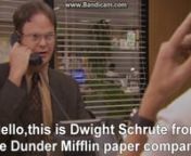 Michael manages Dwight and Jim on a more personal scale.