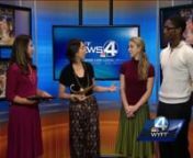 WYFF News 4 interviewing Anita Pacylowski, Madeline Jazz Harvey and Matthew Harvey about CBT&#39;s new Arabian Nights. This video originally aired on October 20th, 2013.