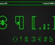 The client asked for an animation of the font &#39;Alt_Moav&#39;. This motion graphic was inspired by retro computer terminals and the television series &#39;LOST&#39;, which used a similar device. The music is an edited version Woodkid&#39;s instrumental version of &#39;Run boy run&#39;. The animation includes all letters of the alphabet, all ten numerals and five special characters.