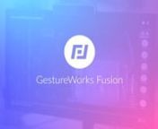 GestureWorks Fusion is an application that combines multimodal inputs from HCI devices. In this proof of concept, Fusion uses voice and motion gestures with the Intel RealSense camera. With GestureWorks Fusion, you can use motion gestures, voice commands, or both simultaneously, to control applications in Windows 8 or Windows 10.