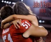 A memorable September night for two people...Congrats to Peyton and Jake!