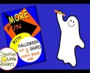 Lucy Anne Jennings shows you how to draw fun Halloween pictures using shapes, making this a great lesson for math. Kids also learn to read Halloween words, come on, let&#39;s go have some fun!