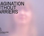 Imagination without Barriers is a campaign to appeal to the Royal College of Art&#39;s alumni and help raise funds for bursaries and scholarships. These video interviews to communicate the value of the RCA Fund to current students where follow ups to the main direct mail campaign.