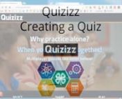 This video will show you how to create a quiz in Quizizz.comnnVideo tutorial by Mickie Mueller, Educational Technology Facilitator for Norfolk Public Schools.