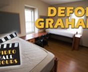 Defoe-Graham hall houses approximately 300 men and women in both traditional and suite-style housing (called