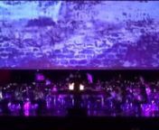 Prometheus 2015 Symphony for Orchestra, Light and Video nlive video composition 14 x 5 m (46 x 16 ft) nFelicia GliddennComposer Phillipe WozniaknSound and ColournSymphonisches Jugendblasorchester FriedrichshafennGraf-Zeppelin-Haus, Friedrichshafen, Germanyn2015nPhilippe Wozniak&#39;s composition Prometheus 2015 premiered Sunday May 10th 2015. nThis work was inspired by the Russian Composer Alexander Scriabin.n