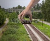You can download it here: http://bit.ly/btt01nnBuilding Tomorrow TodaynnnA Miniature Train passing by as a hand places the track piece! nnGreat for Commercial use / Presentation / Advertising etc! nnYou can view the preview in HD here nnFeaturesnnnQuicktime Pro Res 422 Files nFull HD (1920×1080)nCould be used to express multiple themes nnMood of the Video: creating a world, inspiring and motivational, building a world, playing with toys in reality, helping others, uplifting and vitality, happy