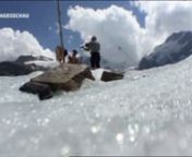 Most challenging #mojo piece, so far... A report for Swiss TV&#39;s evening news on glaciers in Switzerland, melting quickly on hot summer days. Shot entirely with an iPhone 6+. Edit, overvoice and forwarding to the studio with iPhone, too. Everything was done within 4 hours. At the end of the piece, the two glaciologists play music on the glacier. To rise awareness of the global glacier meltdown. nEquipment: iPhone 6+, iRig HD Mic, Olloclip wideangle lens, EC Technology Powerbank 22&#39;400 mAh. No tri