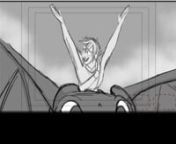 A small chunk of storyboards I did for Dragons: Race to the Edge, episode 1