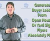 Go To RealtyMessengerBot.Com To Get Your FREE Real Estate ChatBot And Learn How To Generate Exclusive Buyer Leads From Open House &amp; Yard Sign Flyers Absolutely FREE!nhttps://realtymessengerbot.com/free-chatbotnnHI EVERYONE I&#39;M BRIAN KRSTICH WITH REALTYMESSENGERBOT.COM AND IN THIS VIDEO I&#39;M GOING TO SHOW YOU HOW TO GENERATE BUYER LEADS FR0M OPEN HOUSE OR YARD SIGN FLYERS ABSOLUTELY FREE.nnFLYERS LIKE THESE ARE A GREAT WAY TO GET PEOPLE FR0M THE OFFLINE WORLD INTO YOUR ONLINE SUBSCRIBER DATABA