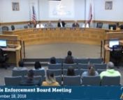 To search for an agenda item use CTRL+F (on PC) or Command+F (on MAC)ntPLAY video and click on the item start time example: ( 00:00:00 )ntntLink to related Agenda:nthttp://www.lakelandgov.net/media/8677/12-18-18-ceb.pdfntntntClick on Read More Now (Below)ntn(00:00:00)tCall to Orderntn(00:01:05)tLFD18-04255, 120 E LIME STnt n(00:04:50)tLCE17-07501, 1519 ARLINGTON RDntLCE17-07503, 1515 ARLINGTON RDntn(00:10:30)tLCE18-01453, 721 E LIME STntn(00:14:20)tLCE18-02431, 808 HULL STntn(00:23:45)tLCE18-027
