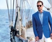 A love for uncontaminated nature, and for the sea with its horizons open for conquest. The STEFANO RICCI man dresses with contemporary as well as with classical references, in a path of knowledge and culture that expresses quintessential Italian style.nA desire to sail through the vivid shades of the sea&#39;s blue. There is a constant call to the timeless pleasure of yachting, protected by matte technical silk blousons and formal pinstripe suits in ultrafine weaves of wool and cashmere.nThe STEFANO