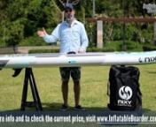▶ https://www.inflatableboarder.com/newport — In this video review of the 2019 NIXY Newport, we&#39;ll take an in-depth look at this popular all-around inflatable paddle board and discuss all of the new features, build quality and FUSIONtech construction, paddling performance, included accessories, warranty coverage, and more.nnThe NIXY Newport SUP measures 10&#39;6