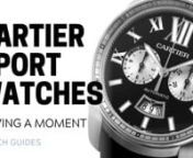 Cartier has revamped their sports watch line up, and they are fast becoming the darling of the young, watch-geek set. Let’s take a closer look at each of them: The Cartier Santos, Cartier Drive, Cartier Calibre and Cartier Tank MC.nnSee all the featured watches on our website:nhttps://www.swisswatchexpo.comnnMusic:nDigital Love by Alex Stoner, via TakeTones.comnnAll Photos owned by SwissWatchExpo © nnPhoto of Santos-Dumont building No. 18 [Public Domain], Wikimedia Commonsnn---nTranscript:nnF