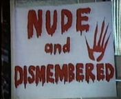 Nude and Dismembered (1989) from 18 horror