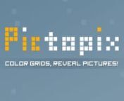 Get Pictopix on Steam: http://store.steampowered.com/app/568320nGet Pictopix on Humble Store: https://www.humblebundle.com/store/pi...nnPictopix is a puzzle game where you use logic to color squares on grids in order to reveal pictures. Easy to learn and very addictive, the game starts with small grids and ends with big grids. With over 300 puzzles, 4 game modes and a puzzle editor, Pictopix will bring you hours of fun ! nnThe game is similar to picross, nonograms, hanjie, and griddlers.nnMain F