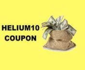 Helium 10 Chrome Extension Coupon Code (3 Months FREE!)nn➡️ Click this link to activate the special Helium 10 coupon code http://couponqueso.com/heliumnn➡️Helium 10 Coupon code: GIFT10 nnThe Helium 10 Software Suite contains over a dozen tools that help Amazon sellers to find high ranking keywords, identify trends, spy on competitors, and fully optimize product listings to increase sales exponentially.nnBelow I&#39;ll give you a brief description of some of the tools does and why it make