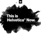 Helvetica® Now is a new chapter in the story of perhaps the best-known typeface of all time. Available in three optical sizes—Micro, Text, and Display—every character in Helvetica Now has been redrawn and refit; with a variety of useful alternates added. It has everything we love about Helvetica and everything we need for typography today. This is not a revival. This is not a restoration.nnThis is a statement.nnThis is Helvetica Now: for everyone, everywhere, for everything.nnhttps://monoty