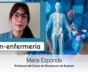 Nuestra profesora María Ezponda nos explica en qué consisten las clases de Simulacros de Examen semanales que se trabajan el el Curso de Simulacros de OPE Enfermería. ¡No dejes de entrenar! www.on-enfermeria.com