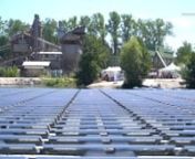 Schwimmenende Solarzellen auf dem Baggersee Maiwald in Renchen sollen rund 800 000 Kilowattstunden Strom im Jahr produzieren und sind somit die größte schwimmende Photovoltaik-Anlage in Deutschland.