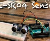 HC- SR04 Ultrasonic Distance Sensor with Arduino from hc sr04 ultrasonic distance sensor module