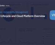 Learn about the six phases of the Vulnerability Management lifecycle and discover the different components of the Qualys Cloud Platform you will use in this course.