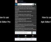 Apk Editor Pro is an APK maker and Editor to make your own android apps without any coding.nnDownload here:https://android.softlookup.com/review.asp?id=16217