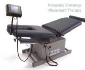 This video demonstrates how to use a Hill Laboratories REPEX table. nnThe REPEX table provides a means for a greater number of repetitions than is physically possible using patient generated exercises. nnThe REPEX comes complete with a modern touch screen control panel and no required options or accessories.nnRobin Mckenzie and Howard Hill have collaborated to produce the REPEX™ Therapy Table. Treating with the REPEX™ is based on the patient’s directional movement preference and provides m