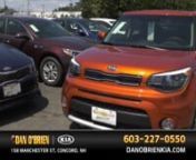 Dan O&#39;Brien Kian158 Manchester StreetnConcord, NH 03301n(888) 568-7162 nhttp://danobrienkia.comnnHow you doing this is Dave Turner from Dan O’Brien Kia Parts and Service again talking to you about accessories. One of our best accessories is the severe weather kit. Now this would make a great gift for anybody that has a Kia and really this would work for all makes and models. This is an all inclusive severe weather kit is a must have for any Kia model and it’s really loaded with all the thing