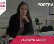 Valeriya Godes is an Ukrainian student who is studying Brand Design at L&#39;École de design. She tells us more about the International Class and how great this multi-cultural experience is.nInternational Experience by L&#39;École de designnncredit : Gaëlle Delehelle-Tapissier