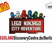 Werde zum ultimativen Ninja im LEGO® NINJAGO City Adventure Spielbereich im LEGOLAND® Discovery Centre Berlin!