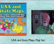 Learn and color the basic geographic layout of the US with our USA and State Individual PDF Maps. The maps are; Unlabeled, Blank, Printable, Individual PDF files. Each map comes as an individual PDF file that can be printed out. Our USA and US State maps are great for coloring, home school, and learning about the country. These maps are perfect to color however you want. Students can trace the outlines of each state and mark down key locations, add names and features. A great teaching resource f